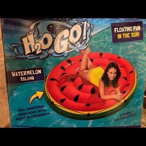 NIB H2O GO! 6ft Watermelon Float
